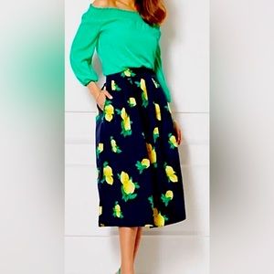 NWT Eva Mendes for NY&Co a-line skirt Size 16
